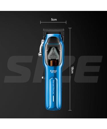 KEMEI Professional Hair Clippers for Men Cord/Cordless Hair Cutting Kits Hair & Beard Trimmer Adjustable Barber Clippers with USB Rechargeable KM-1763 - Buy Online on GoSupps.com