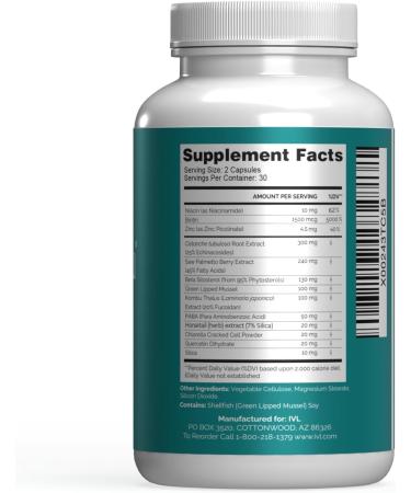 SeaNU Hair Vitamins with Biotin, Vitamin B3, Zinc, Saw Palmetto Berry, Green Lipped Mussel - 30 Day Supply - Buy Online on GoSupps.com