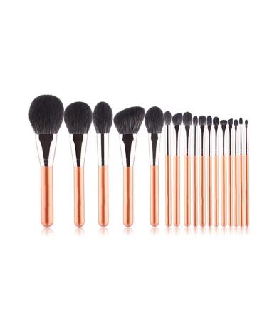 Makeup Brush Set 17 Full Set of Makeup Tools Apply to Eyeshadow Brush Loose Paint Blush Brush Foundation Brush