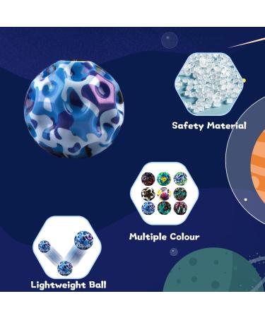 Buy Binggunyo Astro Jump Ball - 9 Spaceball Moon Balls for High Jumps | Super Bouncing Outdoor Toys for Kids - Buy Online on GoSupps.com