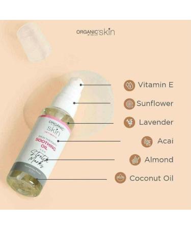 Organic Skin Intimate Beauty Oil with Collagen Elastin Argan Oil Barely There Collection Natural Botanical Extract Formula 60ml - Buy Online on GoSupps.com