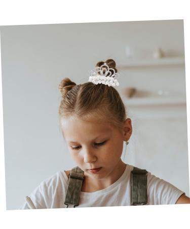 Ipetboom Hair Rope Hair Accessories for Girls Pearl Hair Tie Elastic Hair Tie Tiara Hair Ribbons Hair Ties for Girls Scrunchies for Girls Pearl Crown Hair Ties Pearl Beaded Hair Scrunchies - Buy Online on GoSupps.com