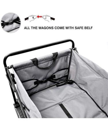 Collapsible Folding Garden Outdoor Park Utility Wagon Picnic Camping Cart for Outdoor Garden Beach Park Shopping Festival Camping Gardening Concerts Pets G:gray - Buy Online on GoSupps.com