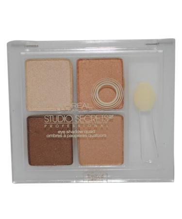 L'Oreal Paris Studio Secrets Eyeshadow Quad #126 Glistening Sea Shells - International Shipping - Buy Now - Buy Online on GoSupps.com