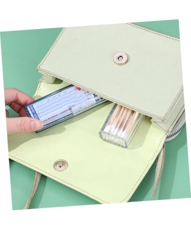 Coheali 24 STK Toncher Bock Stoper - Makeup Pad & Cotton Swab Organizer Container - Travel-Friendly 4 Color Mini Set - Buy Online on GoSupps.com