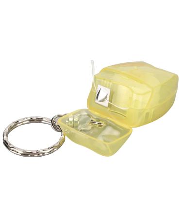 Portable Tooth-Shaped Dental Floss Keychain | Essential Oral Hygiene for Outdoor Use - Buy Online on GoSupps.com