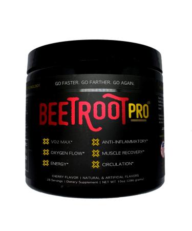 Beetroot Pro Sports Beet Powder for Optimized Nitric Oxide, Trusted by Elite Professional Athletes, Enhance Muscle Strength, Boost Energy, VO2 Max, Patented NO3-T Nitrate Technology
