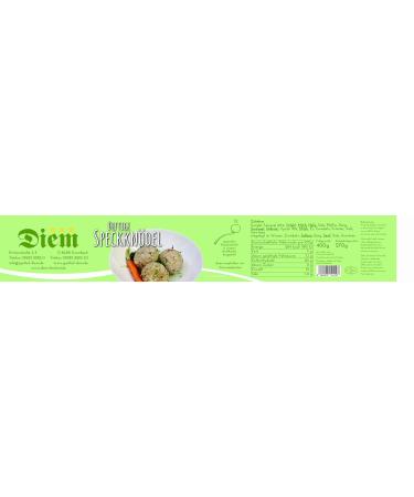 2x Canned Bacon Dumplings - Hearty Side Dish | 270g Bread Dumplings - Long Shelf Life - Buy Online on GoSupps.com