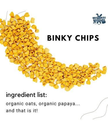 No Furries Delights Treats 100% All Natural Mini Bites for Rabbit Hamster Guinea Pig Chinchilla Pet Rat Mice Gerbil Bird Healthy Enrichment Bonding Rewarding Training (Binky Chips Bites 50g) - Buy Online on GoSupps.com