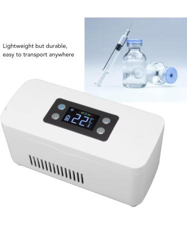 Insulin Cooler Refrigerated Box Insulin Freezer Car Refrigerator Small Vehicle Cooler Fridge Automobile Insulin Refrigerated Box Refrigerator Cooler Car Fridge Beverage (Black US White US Plug 100 to 240V - Buy Online on GoSupps.com