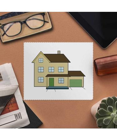 Buy 2 x Microfiber Cleaning Cloths House with Green Door - Eco-Friendly & Durable | International Shipping Available - Buy Online on GoSupps.com