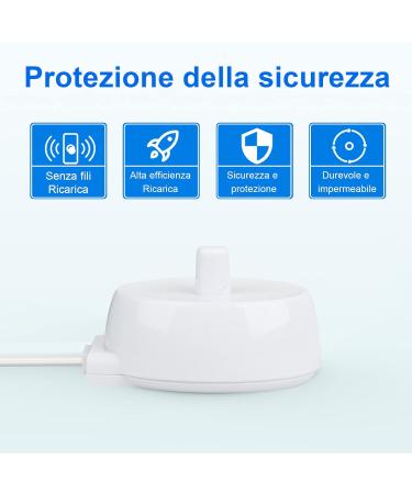 Braun & B Electric Toothbrush Charging Adapter | Waterproof Inductive Power Cable for Oral-B Model 3757 | Portable Travel Charger - Buy Online on GoSupps.com