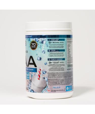 Believe Supplements Performance EAA - Essential Amino Acids Formula | Boost Muscle Recovery Performance & Hydration | Sugar-Free & Delicious Flavors Available! (70 servings White Slushie) White Slushie 70 servings - Buy Online on GoSupps.com