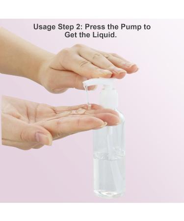 HXMJIED 6 Pcs Transparent Travel Bottles 100ml Pump Travel Bottles Spray Bottle Set Plastic Travel Atomiser Bottle Set Refillable Liquid Containers With 2 Pcs Funnels Empty Spray Bottle 100ml - Buy Online on GoSupps.com