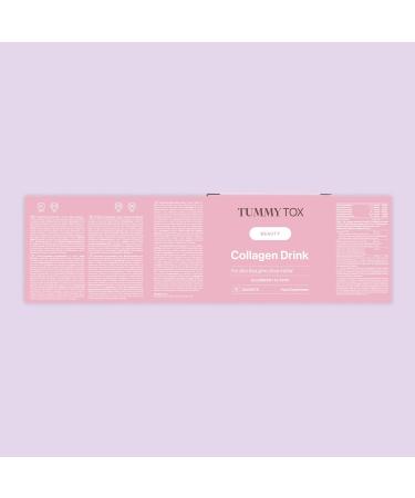 Marine Collagen Hyaluronic Acid and Vitamin C 2500mg Hydrolyzed Collagen Type I 30 Bags for 30 Days Blueberry Flavor Collagen Drink Tummy Tox - Buy Online on GoSupps.com