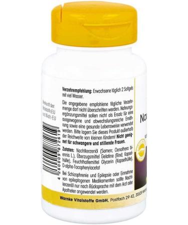 Premium Nightingale Primrose Oil 500 mg Capsules - 100 Softgels for Women's Health | International Shipping Available - Buy Online on GoSupps.com