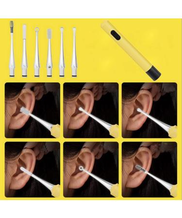 AGGICE Lemon Yellow Ear Wax Picker | Ear Wax Removal Kit for Adults & Kids - Buy Online on GoSupps.com