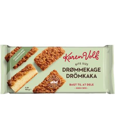  Needforsweet Karen Volf Dr mmekage 3 150 g | Danish Classic Cake with Coconut Caramel Filling | Juicy Mixer Cake for Coffee and Dessert | Scandinavian Pastry | Preservation Pack 450 g - Buy Online on GoSupps.com