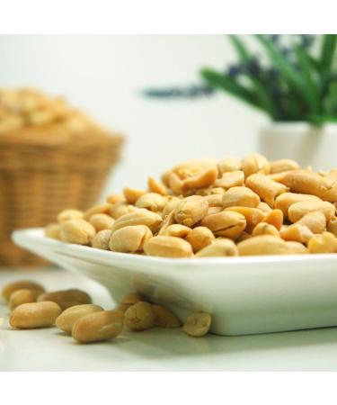 Kuchnia Zdrowia - Roasted Peanuts - Halves - Salt Free - Delicious Snack - Natural - High Protein - Leak Proof Zipper Packaging - Doypack: (500 Grams) - Buy Online on GoSupps.com