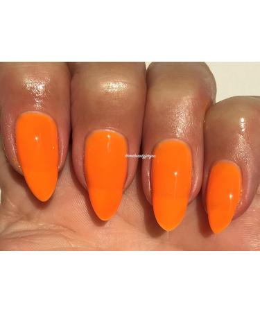 Bluesky Neon Bright Vibrant Orange Nail Gel Polish NEON 29 UV LED Soak Off 10ml - Buy Online on GoSupps.com
