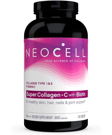 NeoCell Super Collagen + C with Bition - 360 Tablets - Buy Online on GoSupps.com
