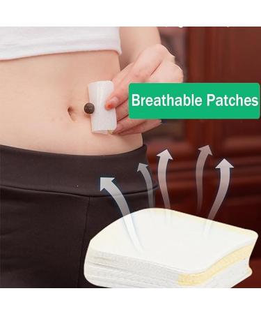 Mugwort Belly Patch - 90 Natural Wormwood Stickers for Men & Women | Abdomen Pain Relief Pads (3 Packs) - Buy Online on GoSupps.com