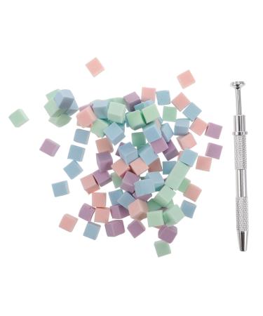 CALLARON CALLARON Soft Nail Art Sponge with Grip Tip for Easy Gradient Effects Beginner-Friendly Suitable for Daily Use Occasions