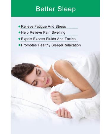 40 Ginger Foot Pads for Better Sleep, Easy Foot Care with Natural Ginger & Bamboo Vinegar Ingredients - Buy Online on GoSupps.com
