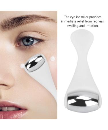 Mini Stainless Steel Eye Ice Roller | Reduce Wrinkles | Handheld Skin Care Tool (White) - Buy Online on GoSupps.com