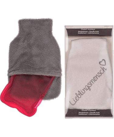 Set of 2 Reusable Pocket Warmers - Grey Fleece Cover Hand Warmers for Your Favorite Person - International Shipping Available - Buy Online on GoSupps.com