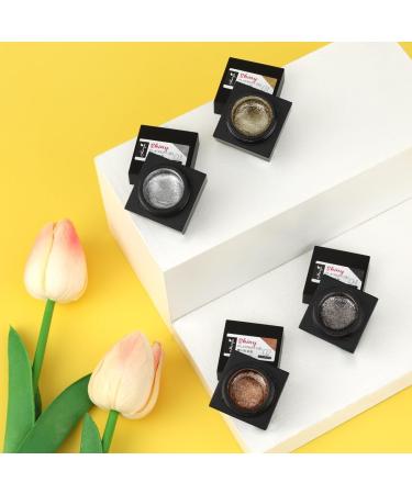 Reflective Gel Nail Polish UV Gel Shiny Platinum Nail Art Lasting Shiny 5ml Platinum Glitter Nail Polish Varnish Manicure Gel - (Color: Champagne) - Buy Online on GoSupps.com