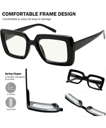 Shop Eyekeper 4 Pack Progressive Multifocus Reading Glasses - No Line Light Blocking for Women - 2.0x - Stylish Mixed Colors - Buy Online on GoSupps.com