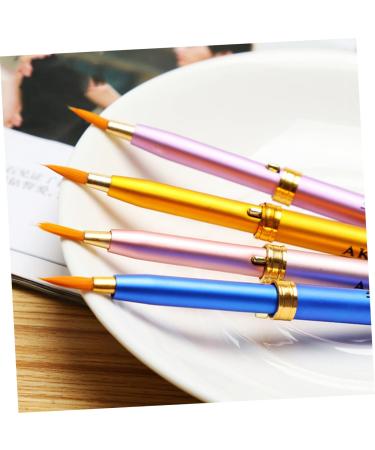 Angoily 3pcs Double-Ended Lip Liner & Lipstick Brush Set - Retractable Makeup Tool for Travel & Beauty - Buy Online on GoSupps.com