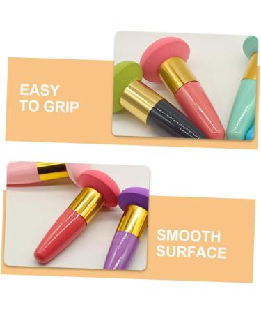 VINTORKY Beauty Egg Brush Pen Sponges Makeup Blender Makeup Sponge Blending Sponges Foundation Sponge Brush Make up Sponges for Face Makeup Tools Foundation Powder Puff Sponge - Buy Online on GoSupps.com