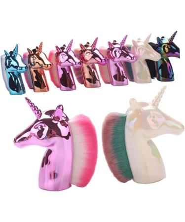 DOITOOL 1pc Liquid Foundation Brush Women's The Face 9x8cm Blue - Buy Online on GoSupps.com