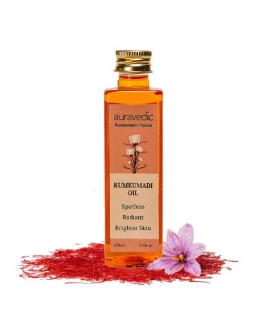 Kumkumadi Oil For Face 100 Ml Kumkumadi Tailam Face Oil For Glowing Skin Dark Spot Corrector Face Serum