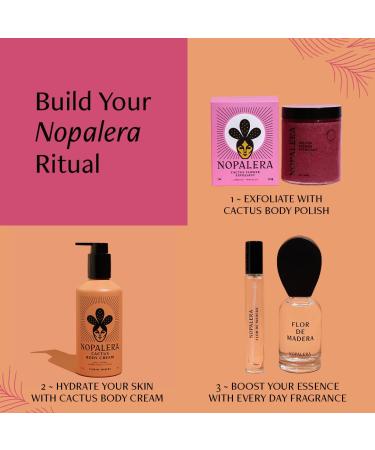 Nopalera Hibiscus Cactus Flower Exfoliant - Exfoliating Face & Body Scrub 3-in-1 Cleanser Exfoliator & Moisturizer Vegan Cruelty-Free Natural Floral Scent Dye Free 6 oz. - Buy Online on GoSupps.com