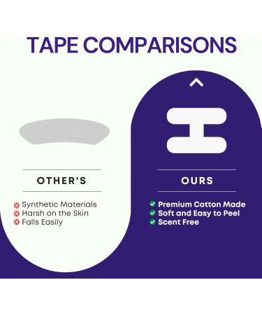 Vital Goods Premium Mouth Tape Sleep Strips - Prevent Snoring, Promote Nasal Breathing & Improve Sleep Quality - Buy Online on GoSupps.com