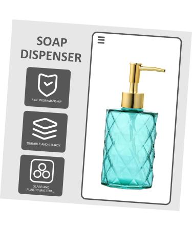 Buy Healeved 3oz Clear Glass Lotion Bottle - Refillable Dispenser for Cucumber & Soap - Perfect for Travel & Sensitive Skin - Buy Online on GoSupps.com