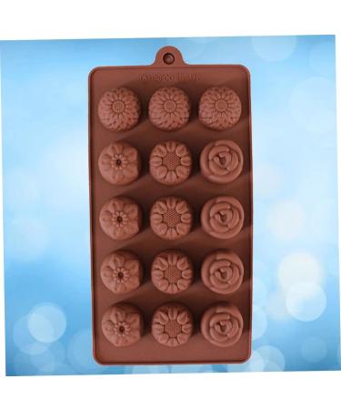 MAGICLULU 2pcs Decor Chocolate Silicone Molds Sphere Baking Silicone Candy Mold Candy Molds Silicone Moulds Cake Mold Silcone Molds Flower Baking Mould Cake Baking Molds Waffles Flowers mediumx2pcs Coffeex2pcs - Buy Online on GoSupps.com