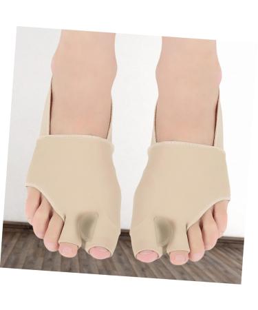 MARMERDO Thumb Brace 1 Pair with Gel Cushion for Bunion Men and Valgus - Foot Pad Sleeve for Straightening, Pain Relief and Support | Size S - Buy Online on GoSupps.com