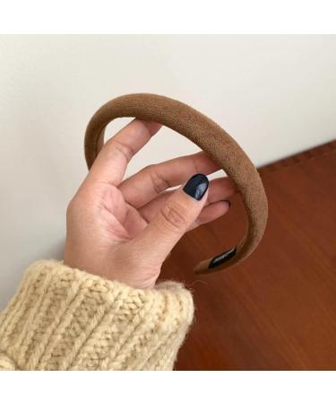 scicent Hair Band Gift Box Ladies Headbands for Women Soft Head Band for Women Girls Fashion No Slip Headband Hair Accessories - Coffee - Buy Online on GoSupps.com