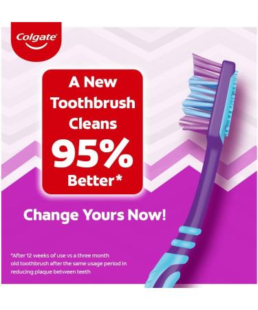Colgate ZigZag Toothbrush Pack of 6 | Deep Interdental Clean with Multi-Angle Bristles - Medium Size - Buy Online on GoSupps.com