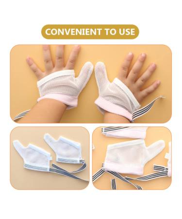 Healvian Thumb Brace Kit for Kids - Stop Thumb Sucking & Teething with Chewy Gloves - 2 Pairs Included - Thumb Splint for Baby & Infant - 11x7x0.5cm - Buy Online on GoSupps.com
