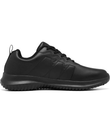 ENLEN&BENNA Black Non-Slip Food Service Work Shoes - Size 10.5 - Buy Online on GoSupps.com