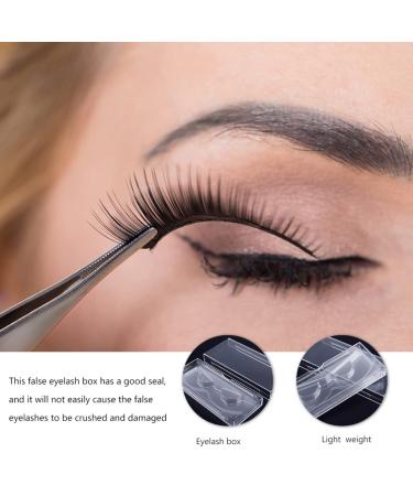 Buy Lurrose 8pc Glitter Eyelash Storage Boxes - Empty Lash Holders for False Eyelashes | International Shipping Available - Buy Online on GoSupps.com