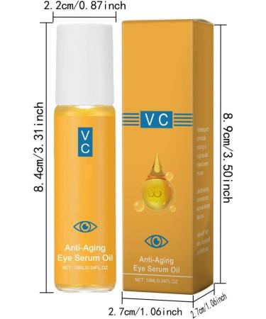 Huile Essentielle Anti-Rides Avec VC & Lut ine Rollerball Essentiel Pour Le Visage Et Les Yeux Serum Anti Rides Raffermissant Pour Les Yeux Hydratant Et Raffermissant R duit Les Rid s Et Les Ridules - Buy Online on GoSupps.com