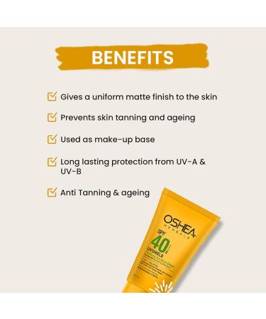 Herbals UVshield Mattifying Sun Block Cream - 5 in 1 with Cucumber & Licorice Extract | 120 gm for Effective Sun Protection - Buy Online on GoSupps.com