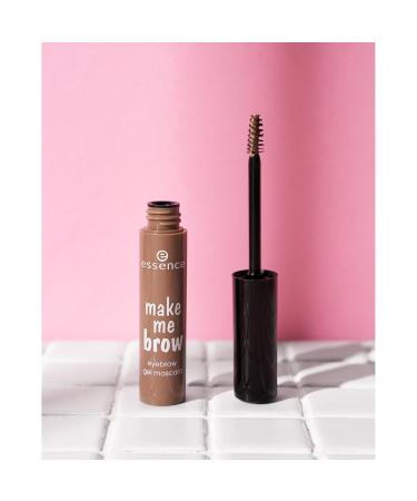 Essence Cosmetics Make Me Brow Gel Mascara No. 01 Blondy Brows - Vegan Eyebrow Gel with Filling Fibers 3.8ml | Microplastic & Nanoparticle Free - Buy Online on GoSupps.com