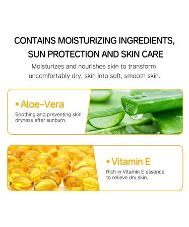 KHOOOH Sunscreen Lotion SPF 50 UVA/UVB Protection 500ml Broad Spectrum Sunblock with Aloe Vera & Vitamin E Water Resistant for Sensitive Skin Dry Touch Everyday Sunscreen - Buy Online on GoSupps.com